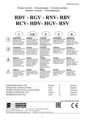 Salvatore Robuschi RDV Instrucciones De Uso