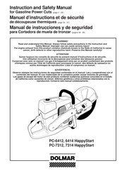 Dolmar PC-6412 HappyStart Manual De Instrucciones Y De Seguridad