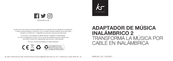 KS KitSound Wireless Music Adaptor 2 Manual Del Usuario