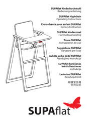 SUPAflat Highchair Instrucciones De Uso