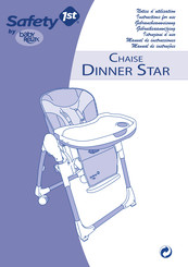 Baby Relax Safety 1st DINNER STAR Manual De Instrucciones