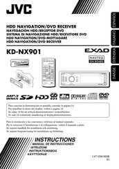 JVC KD-NX901 Manual De Instrucciones