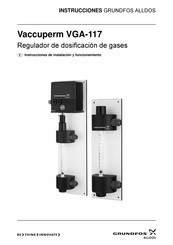 Grundfos Vaccuperm VGA-117 Instrucciones De Instalación Y Funcionamiento