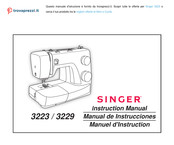 Singer 3229 Manual De Instrucciones