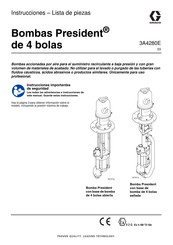 Graco President 17E224 Manual De Uso