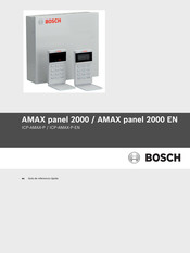 Bosch AMAX panel 2000 Guía De Referencia Rápida