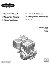 Briggs & Stratton 150000 Manual Del Operario