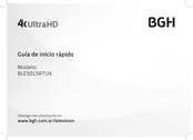 BGH BLE5015RTUX Guia De Inicio Rapido