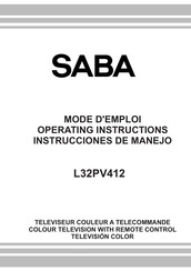 Saba L32PV412 Instrucciones De Manejo