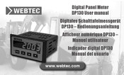 WEBTEC DP130 Manual Del Usuario