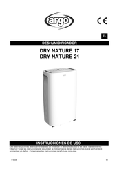 Argo DRY NATURE 17 Instrucciones De Uso