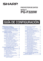 Sharp PG-F320W Guía De Configuración