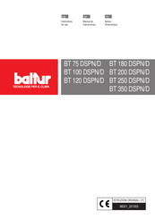 baltur BT 180 DSPN- Manual De Instrucciones