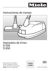 Miele S 558 Instrucciones De Manejo