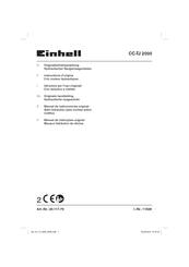 EINHELL CC-TJ 2000 Manual De Instrucciones Original