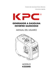 KPC K2250IG Manual Del Usuario