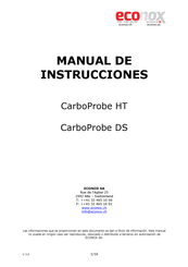 Econox CarboProbe HT Manual De Instrucciones