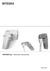 INTEGRA Biosciences PIPETBOY pro 156400 Manual De Instrucciones