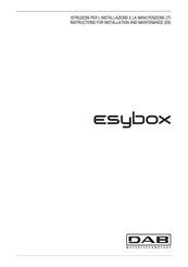 Dab ESYBOX Guia De Instalacion