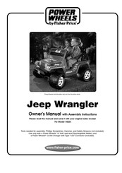 Fisher-Price POWER WHEELS Jeep Wrangler Manual Del Usuario