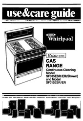 Whirlpool Estate Series Manual Del Usuario