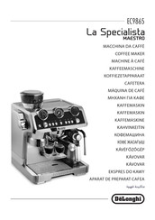 DeLonghi EC9865 Manual De Instrucciones