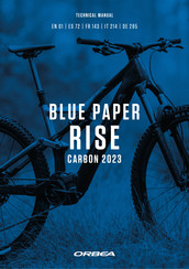 Orbea BLUE PAPER RISE CARBON 2023 Manuales | ManualsLib