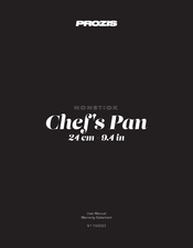 PROZIS Chef's Pan 24 cm - 9.4 in Manual De Usuario