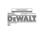 DeWalt DW168F Manual De Instrucciones