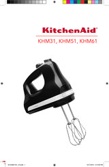 KitchenAid KHM31 Manual De Usuario