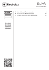 Electrolux KVMDE46X Manual De Instrucciones