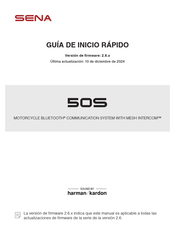 Sena 50S Guia De Inicio Rapido