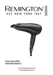 Remington D3015 Manual De Usuario