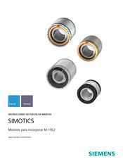 Siemens SIMOTICS M-1FE2 Instrucciónes De Puesta En Marcha