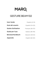 Marq GESTURE BEAM 102 Guía De Usuario