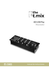 The t.mix 403-USB Play Manual De Instrucciones