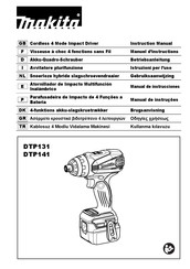 Makita DTP141 Manual De Instrucciones