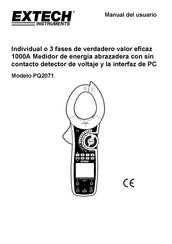 Extech Instruments PQ2071 Manual Del Usuario