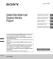 Sony DSX-A510BD Manual De Instrucciones