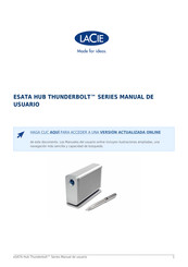 Lacie ESATA HUB THUNDERBOLT SERIE Manual De Usuario