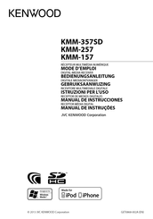 Kenwood KMM-357SD Manual De Instrucciones