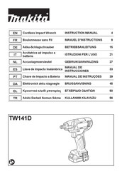 Makita TW141D Manual De Instrucciones