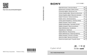 Sony Cyber-shot DSC-WX80 Manual De Instrucciones