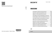 Sony NEX-5T Manual De Instrucciones