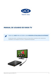 LaCie RIKIKI TV Manual De Usuario