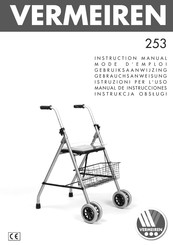 Vermeiren 253 Manual De Instrucciones