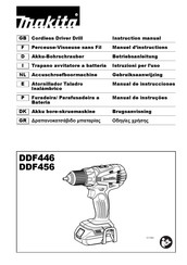 Makita DDF456 Manual De Instrucciones