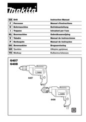 Makita 6408 Manual De Instrucciones