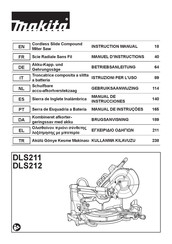 Makita DLS211PT2U Manual De Instrucciones