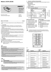 Festo CPX-2ZE2DA Instrucciones Para El Montaje